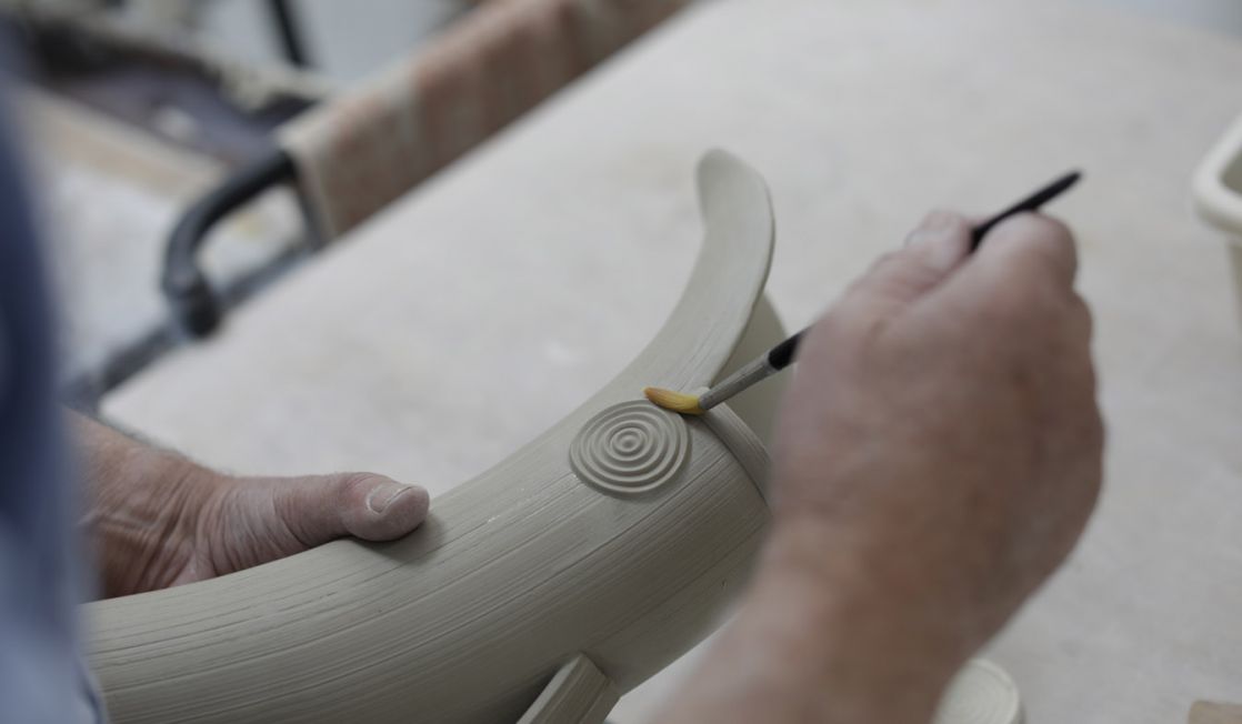 Walter Keeler masterclass Ceramic Review. Photo Layton Thompson