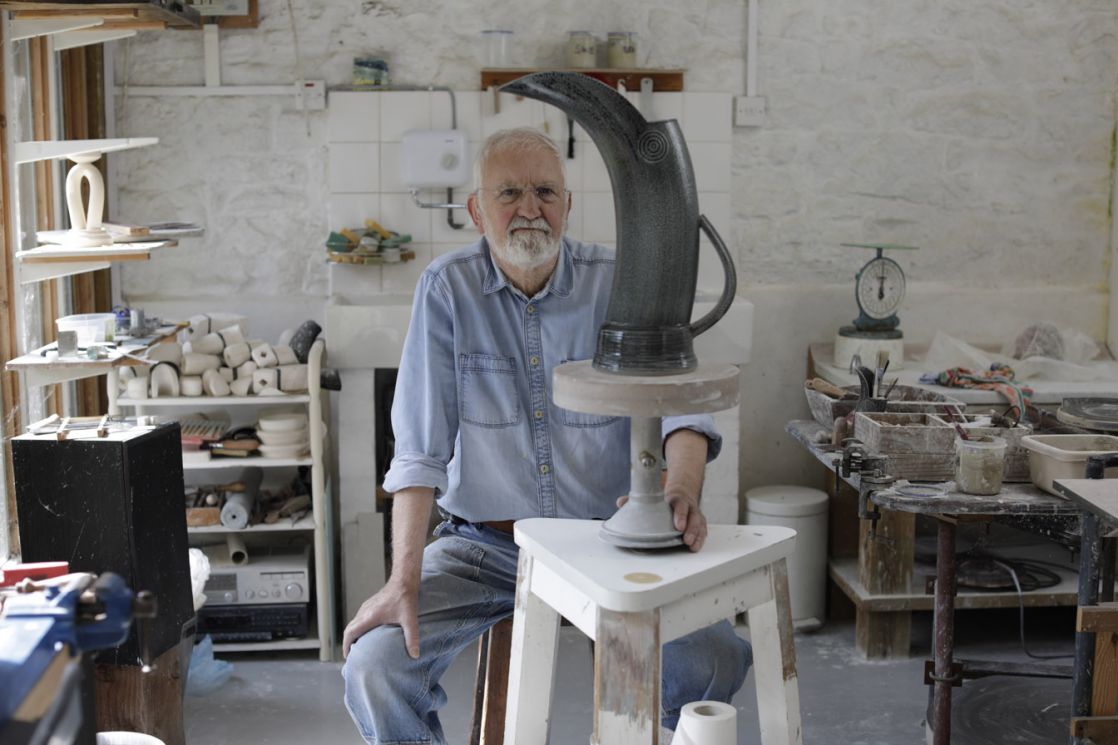 Walter Keeler masterclass Ceramic Review. Photo Layton Thompson